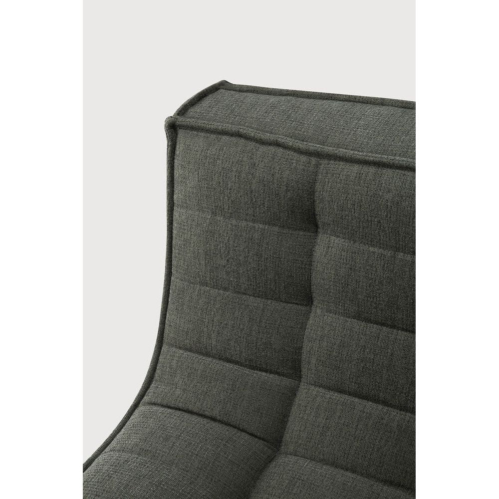 Featuring N701 Moss 90° Square Corner Modular Sofa Piece by Ethnicraft at Amethyst Home. The N701 sofa is an inviting design that oozes comfort and relaxation. By combining the different modules and sizes, you have unlimited possibilities when it comes to creating your own unique setting.Weight : 47 lbs Dimensions: 36" W x 36" L x 30" H. Amethyst Home provides interior design, new construction, custom furniture, and area rugs in the Charlotte metro area