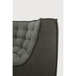 Featuring N701 Moss 90° Round Corner Modular Sofa Piece by Ethnicraft at Amethyst Home. The N701 sofa is an inviting design that oozes comfort and relaxation. By combining the different modules and sizes, you have unlimited possibilities when it comes to creating your own unique setting.Weight : 54 lbs Dimensions: 47.5" W x 47.5" L x 30" H. Amethyst Home provides interior design, new construction, custom furniture, and area rugs in the Charlotte metro area