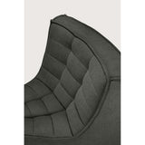 Featuring N701 Moss Modular Sofa by Ethnicraft at Amethyst Home. The N701 sofa is an inviting design that oozes comfort and relaxation. By combining the different modules and sizes, you have unlimited possibilities when it comes to creating your own unique setting.Weight : 30 lbs Dimensions: 39" W x 33" L x 30" H. Amethyst Home provides interior design, new construction, custom furniture, and area rugs in the Houston metro area