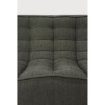 Featuring N701 Moss 2 Seater Modular Sofa by Ethnicraft at Amethyst Home. The N701 sofa is an inviting design that oozes comfort and relaxation. By combining the different modules and sizes, you have unlimited possibilities when it comes to creating your own unique setting.Weight : 61 lbs Dimensions: 36" W x 55.5" L x 30" H. Amethyst Home provides interior design, new construction, custom furniture, and area rugs in the Miami metro area