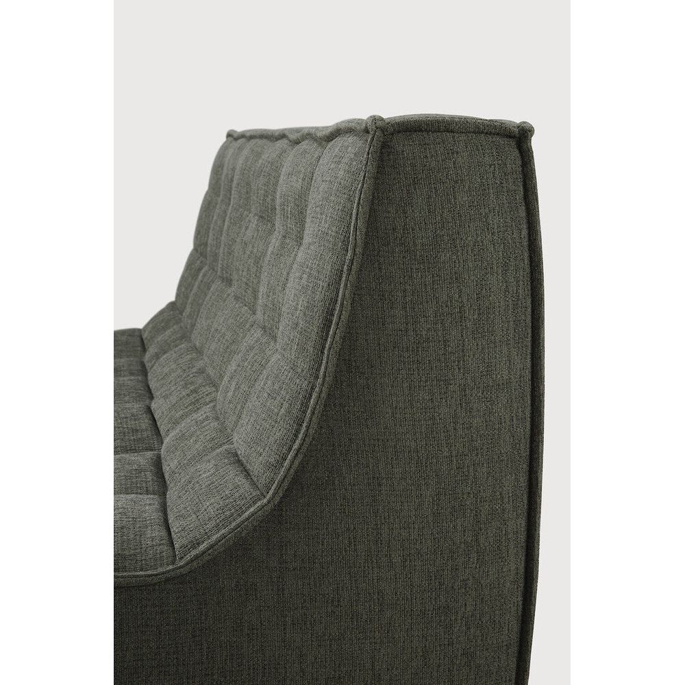 Featuring N701 Moss 2 Seater Modular Sofa by Ethnicraft at Amethyst Home. The N701 sofa is an inviting design that oozes comfort and relaxation. By combining the different modules and sizes, you have unlimited possibilities when it comes to creating your own unique setting.Weight : 61 lbs Dimensions: 36" W x 55.5" L x 30" H. Amethyst Home provides interior design, new construction, custom furniture, and area rugs in the Salt Lake City metro area