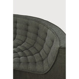 Featuring N701 Moss 90° Round Corner Modular Sofa Piece by Ethnicraft at Amethyst Home. The N701 sofa is an inviting design that oozes comfort and relaxation. By combining the different modules and sizes, you have unlimited possibilities when it comes to creating your own unique setting.Weight : 54 lbs Dimensions: 47.5" W x 47.5" L x 30" H. Amethyst Home provides interior design, new construction, custom furniture, and area rugs in the Tampa metro area