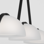 Featuring Nido Extra Large Linear Chandelier Midnight Black by Visual Comfort at Amethyst Home. The Nido series features a modern and minimalist design that perfectly blends elegance with functionality.
Overall Dimensions: 8" L x 8" W x 71.5" H. Amethyst Home provides interior design, new construction, custom furniture, and area rugs in the Miami metro area