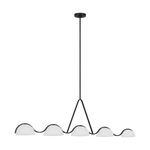 Featuring Nido Extra Large Linear Chandelier Midnight Black by Visual Comfort at Amethyst Home. The Nido series features a modern and minimalist design that perfectly blends elegance with functionality.
Overall Dimensions: 8" L x 8" W x 71.5" H. Amethyst Home provides interior design, new construction, custom furniture, and area rugs in the Seattle metro area