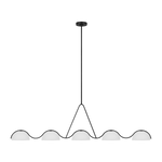 Featuring Nido Extra Large Linear Chandelier Midnight Black by Visual Comfort at Amethyst Home. The Nido series features a modern and minimalist design that perfectly blends elegance with functionality.
Overall Dimensions: 8" L x 8" W x 71.5" H. Amethyst Home provides interior design, new construction, custom furniture, and area rugs in the Winter Garden metro area