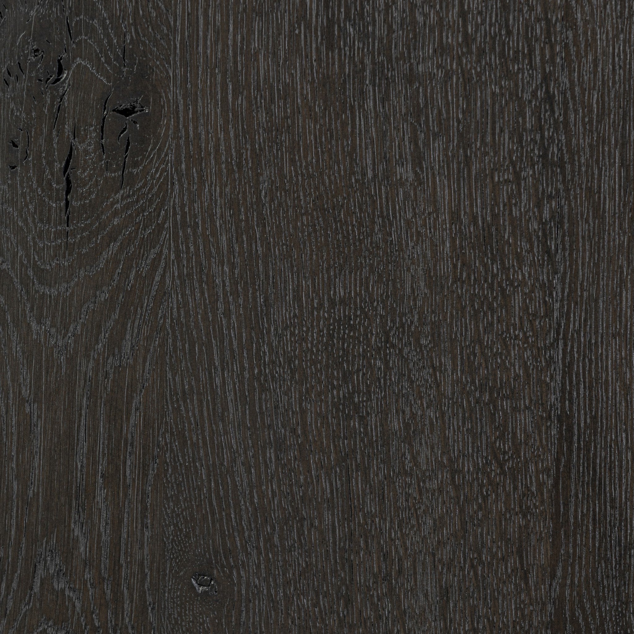 Featuring Noeline Smoked Black Oak Wide Bookcase by Four Hands at Amethyst Home. Made from solid oak and oak veneer and finished in a smoked black, a wide bookcase offers open and concealed shelving, for both storage and display. Push-latch doors make for a clean, seamless look, while subtly rounded corners soften up the whole look.Overall Dimensions: 84.00"w x 18.00"d x 94.0. Amethyst Home provides interior design, new construction, custom furniture, and area rugs in the Salt Lake City metro area