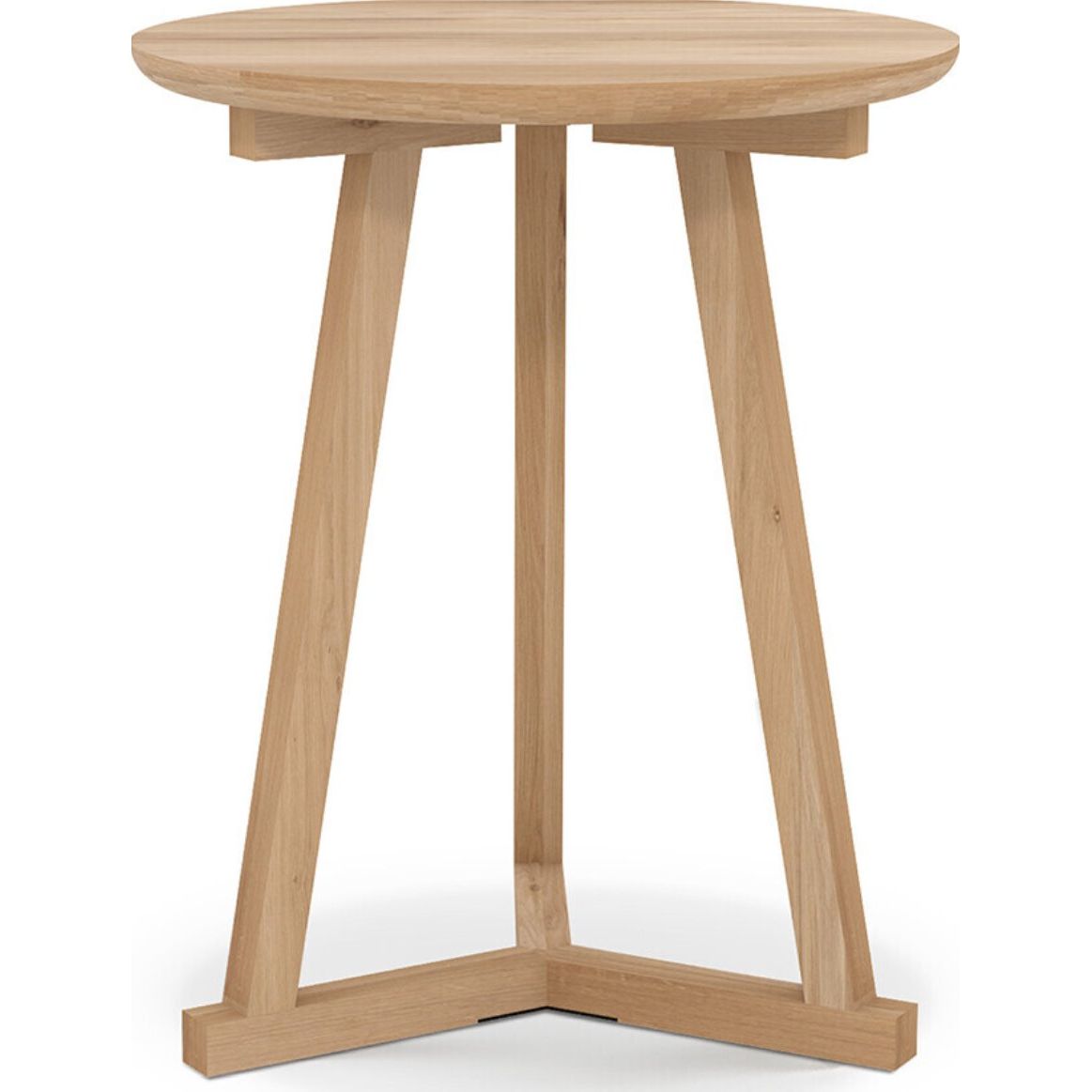 Oak Tripod Side Table  Ethnicraft
