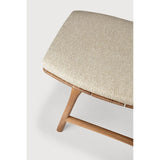 Featuring Osso Natural Teak Outdoor Stool by Ethnicraft at Amethyst Home. The beauty of balance and symmetry found in nature has inspired the Osso collection. This solid teak stool takes quality and comfortable seating design outdoors. Use with or without seat cushion.Weight : 9 lb Dimensions: 13 in W x 20 in L x 20.5 in HBrushed : NoCollection : OssoFloor Protector : YesMain Mater. Amethyst Home provides interior design, new construction, custom furniture, and area rugs in the Portland metro area