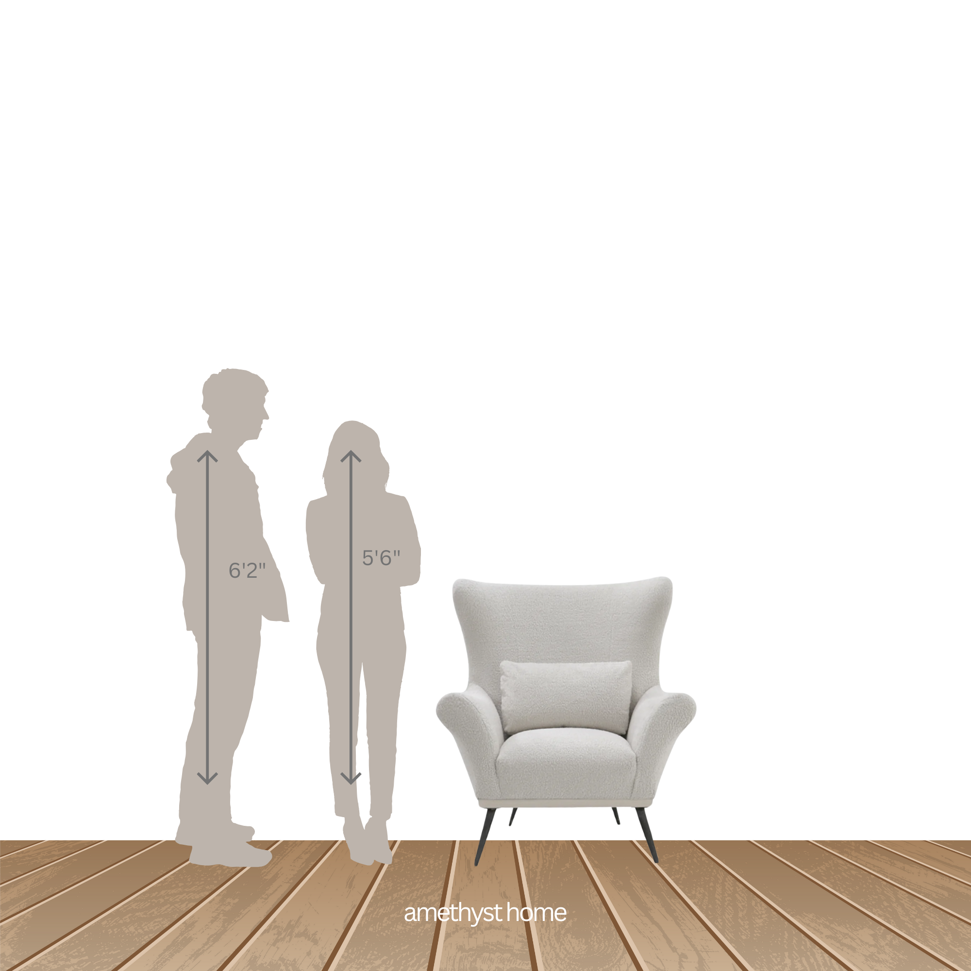 A timeless Verellen classic -- the Paola chair is the perfect hug. The walnut base and hand-hammered iron legs, its sophistication and uniqueness makes it unforgettable.  This chair comes standard with: Amethyst Home provides interior design, new home construction design consulting, vintage area rugs, and lighting in the Portland metro area.