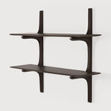 Featuring Pi Mahogany Dark Brown 2 Shelves Wall Shelf by Ethnicraft at Amethyst Home. The PI collection honours nature’s design by keeping the strength, curves and lines, as nature intended. Interesting shapes are discovered in this sleek and stylish, polished imperfect, finish. Each PI item is finished by hand to ensure that the individual character of the wood is respected. The. Amethyst Home provides interior design, new construction, custom furniture, and area rugs in the Scottsdale metro area