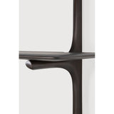 Featuring Pi Mahogany Dark Brown 3 Shelves Wall Shelf by Ethnicraft at Amethyst Home. The PI collection honours nature’s design by keeping the strength, curves and lines, as nature intended. Interesting shapes are discovered in this sleek and stylish, polished imperfect, finish. Each PI item is finished by hand to ensure that the individual character of the wood is respected. . Amethyst Home provides interior design, new construction, custom furniture, and area rugs in the Winter Garden metro area