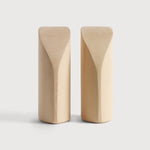 Featuring Pi Sycamore Book Ends by Ethnicraft at Amethyst Home. The PI collection honours nature’s design by keeping the strength, curves and lines, as nature intended. Each PI book end is finished by hand to ensure that the individual character of the wood is respected. Interesting shapes are discovered in this sleek and stylish, polished imperfect, finish. Designed by Alain. Amethyst Home provides interior design, new construction, custom furniture, and area rugs in the Salt Lake City metro area