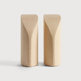 Featuring Pi Sycamore Book Ends by Ethnicraft at Amethyst Home. The PI collection honours nature’s design by keeping the strength, curves and lines, as nature intended. Each PI book end is finished by hand to ensure that the individual character of the wood is respected. Interesting shapes are discovered in this sleek and stylish, polished imperfect, finish. Designed by Alain. Amethyst Home provides interior design, new construction, custom furniture, and area rugs in the Salt Lake City metro area