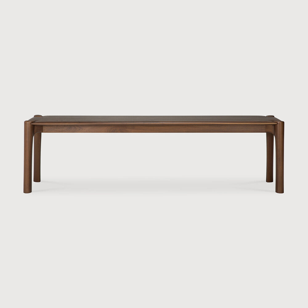 Pi Teak Brown Bench | ready to ship!