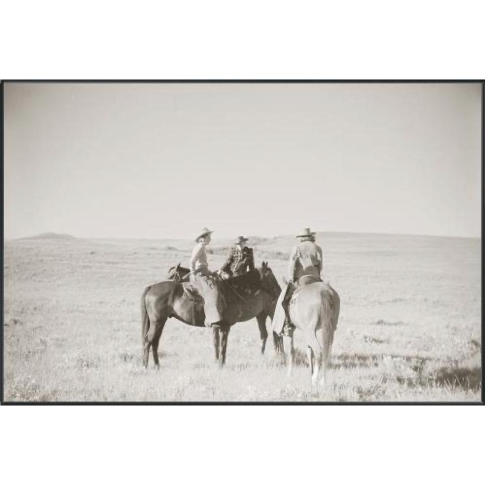 Featuring Prairie People Art by Leftbank Art at Amethyst Home. Nostalgic and modern.  As shown framed in black.
Artist: Kernud HansenProduct Type: Canvas Finish: Image Brush GelImage Size: 45 in X 30 in (without frame) Framed as shown.  Amethyst Home provides interior design, new home construction design consulting, vintage area rugs, and lighting in the Kansas City metro area.