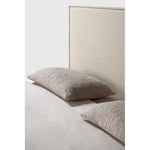 Featuring Revive Frame Only Linen Us Queen Headboard And Bed Frame by Ethnicraft at Amethyst Home. Find solace in the Revive bed, where comfort meets practicality. Its linen headboard, effortlessly removable for dry cleaning, ensures a fresh and inviting space. Stitched details add a touch of refined elegance and create a soft backdrop that whispers tranquility into the bedroom.Weigh. Amethyst Home provides interior design, new construction, custom furniture, and area rugs in the Dallas metro area