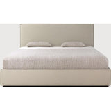 Featuring Revive Removable Linen Sand Bed by Ethnicraft at Amethyst Home. Find solace in the Revive bed, where comfort meets practicality. Its linen headboard, effortlessly removable for dry cleaning, ensures a fresh and inviting space. Stitched details add a touch of refined elegance and create a soft backdrop that whispers tranquility into the bedroom.Overall Dimensions: 85. Amethyst Home provides interior design, new construction, custom furniture, and area rugs in the Salt Lake City metro area