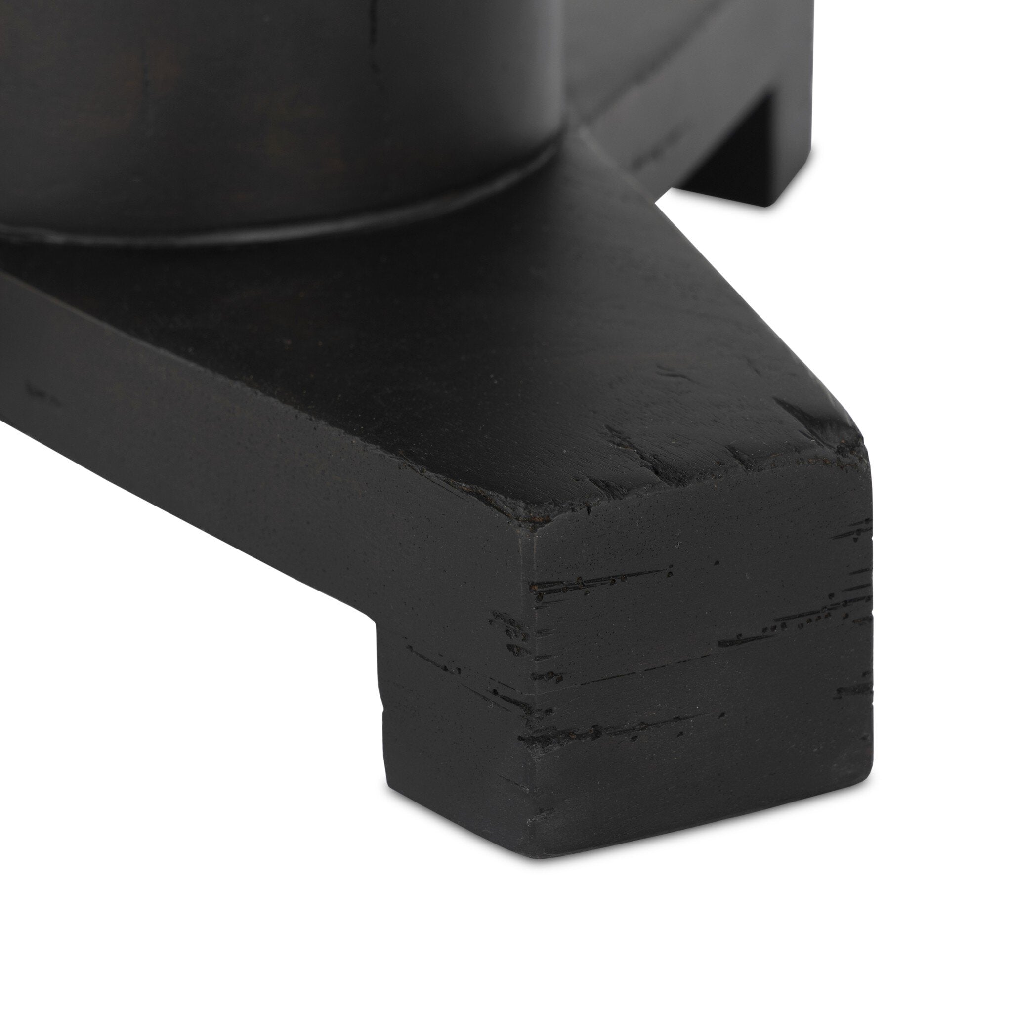 Featuring Rivi Dark Reclaimed End Table by Four Hands at Amethyst Home. Inspired by Romanian sculptor Constantin Brancusi, a classic pedestal table of mixed character woods works a heritage look into the home.Overall Dimensions: 22.00"w x 22.00"d x 24.00"hWeight : 25.79 lbsMaterials : Solid Mixed Reclaimed Wood. Amethyst Home provides interior design, new construction, custom furniture, and area rugs in the Seattle metro area