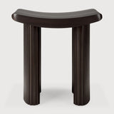 Featuring Roller Mahogany Dark Brown Max Stool by Ethnicraft at Amethyst Home. The Roller Max collection is remarkable in its design, distinguished with its stacked wood-stick effect. Both comfortable and compact, this eye-catching stool is versatile; position it solo, or combine with the wider Roller Max and Boomerang collection items to make a bold statement.Weight : 36 lb Dimen. Amethyst Home provides interior design, new construction, custom furniture, and area rugs in the Park City metro area