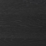 Featuring Rosedale Ebony Oak Sideboard by Four Hands at Amethyst Home. Accented with iron hardware wrapped in top-grain leather, black-finished oak veneer forms a clean silhouette with plenty of storage. Outset legs add an element of interest. Rear cutouts for cord management.Overall Dimensions: 73.25"w x 18.00"d x 30.00"hWeight : 154.32 lbsMaterials : Solid Oak, Top Grain Le. Amethyst Home provides interior design, new construction, custom furniture, and area rugs in the Salt Lake City metro area