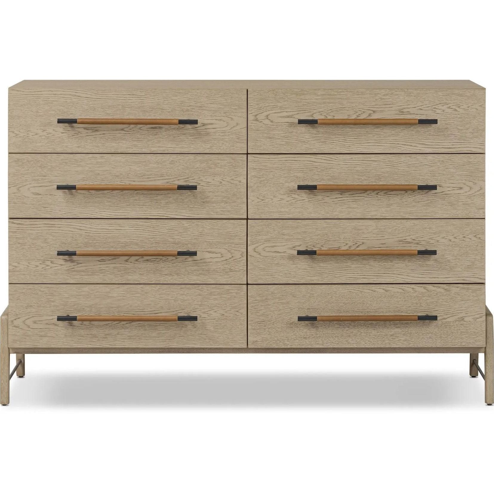 Featuring Rosedale Yucca Oak Veneer 8 Drawer Dresser by Four Hands at Amethyst Home. Introducing our Rosedale Yucca Oak Veneer 8 Drawer Dresser. With its elegant design and luxurious Yucca Oak veneer finish, this dresser is a perfect addition to any bedroom. Featuring 8 spacious drawers, it provides ample storage for your clothing and accessories. Upgrade your. Amethyst Home provides interior design, new home construction design consulting, vintage area rugs, and lighting in the Boston metro area.