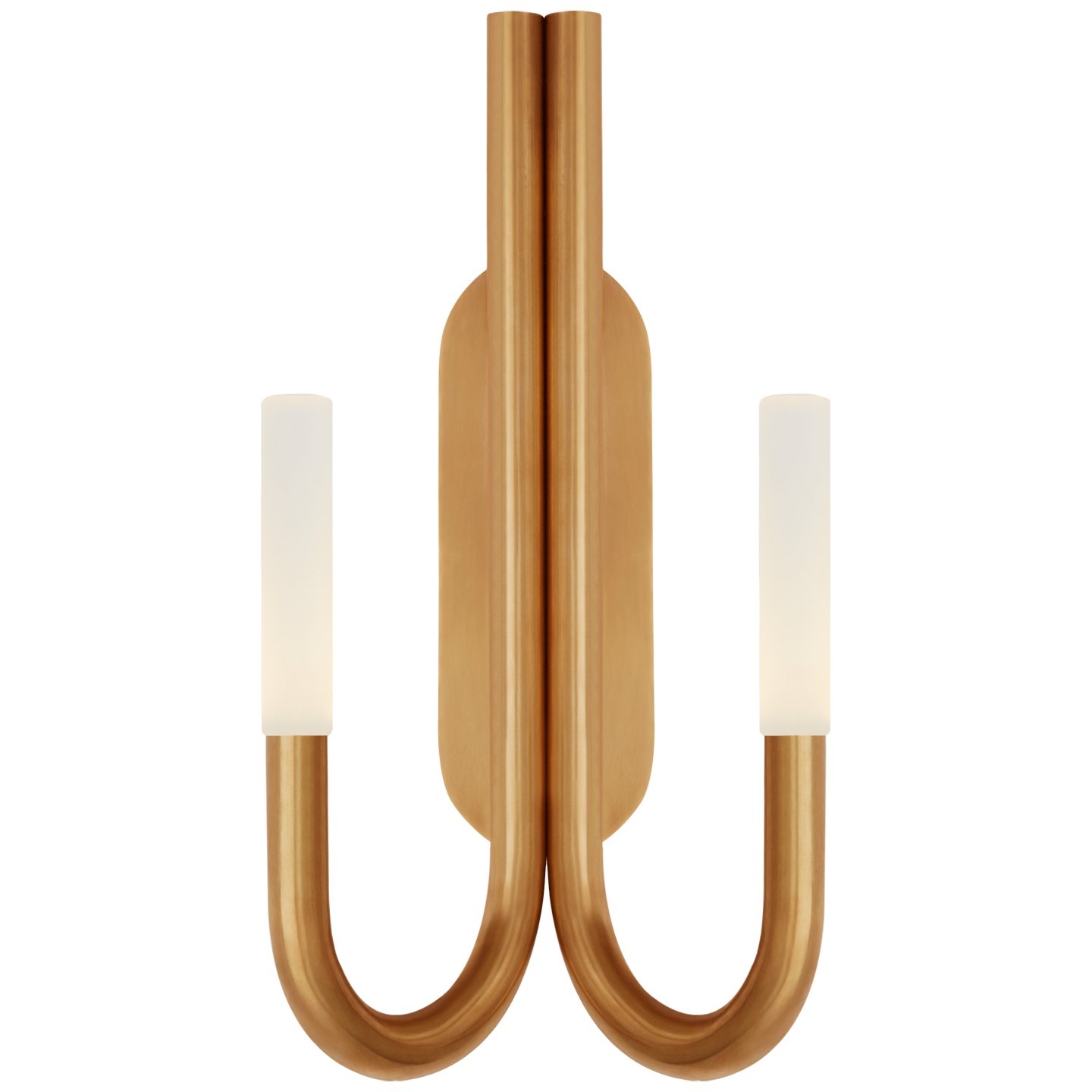 Featuring Rousseau Double Wall Sconce Antique-Burnished Brass by Visual Comfort at Amethyst Home. Featuring minimalist silhouettes with modern design details, Kelly Wearstler's distinctive Rousseau series offers a versatile range of lighting, including sconces, pendants and chandeliers. A variety of metal finishes pair with etched crystal, seeded or clear glass to create refined . Amethyst Home provides interior design, new construction, custom furniture, and area rugs in the Scottsdale metro area