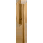 Featuring Rousseau Medium Bath Sconce Antique-Burnished Brass by Visual Comfort at Amethyst Home. Featuring minimalist silhouettes with modern design details, Kelly Wearstler's distinctive Rousseau series offers a versatile range of lighting, including sconces, pendants and chandeliers. A variety of metal finishes pair with etched crystal, seeded or clear glass to create refined c. Amethyst Home provides interior design, new construction, custom furniture, and area rugs in the Charlotte metro area