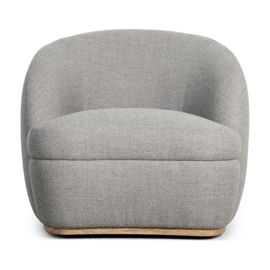 Sandie Swivel Chair - Gibson Silver | shipping 02/27/2026