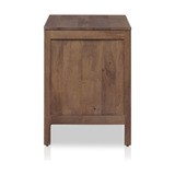 Featuring Sydney Large Nightstand - Brown Wash Mango by Four Hands at Amethyst Home. Brown-washed solid mango encases inset woven cane, for a textural take on bedside storage.
Overall Dimensions: 32"W x 19"L x 26"HColors:  Brown Wash, Brown CaneMaterials: Solid Mango , CaneWeight: 65.7. Amethyst Home provides interior design, new construction, custom furniture and area rugs in the Houston metro area