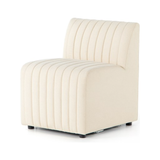 Augustine Dining Banquette Bench Pieces in Capri Oatmeal