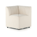 Augustine Dining Banquette Bench Pieces in Capri Oatmeal