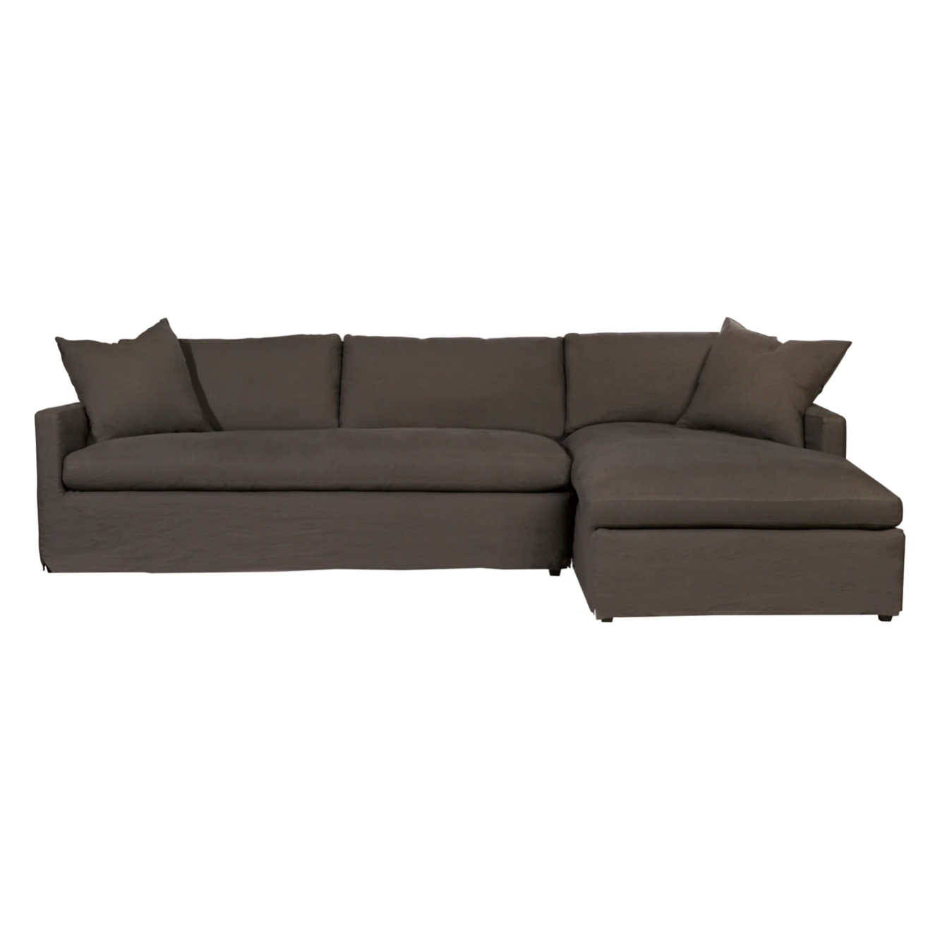 Featuring Louis Slipcovered Linen Sectional with Chaise by Cisco Brothers at Amethyst Home. A modern, tailored sofa made with the right stuff -- the Louis Sectional is a classic, updated silhouette. It’s two-over-two cushions provide the perfect seating to catch up with old friends or entertain new ones.
Made in USA
Fabric Details:100% Linen15,000 rub co. Amethyst Home provides interior design, new home construction design consulting, vintage area rugs, and lighting in the Scottsdale metro area.