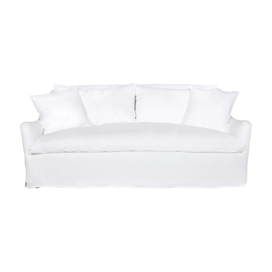 Featuring Hazel Slipcovered Linen Sofa by Cisco Brothers at Amethyst Home. The Hazel Sofa effortlessly combines style and serenity in this timeless white linen slipcover. This sofa is guaranteed to make your living room look comfortable and cozy. Ideal spot to catch a breath during your weekday rush, or to enjoy a movie marathon during your weekend lounging.
9. Amethyst Home provides interior design, new home construction design consulting, vintage area rugs, and lighting in the Miami metro area.