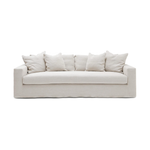 A Verellen best-seller, the Gregoire Sofa Family brings a fresh look to any living room or lounge area. This is made with a sustainably harvested hardwood frame and 8-way hand-tied seat construction. It comes standard with: Amethyst Home provides interior design, new home construction design consulting, vintage area rugs, and lighting in the Kansas City metro area.