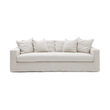 A Verellen best-seller, the Gregoire Sofa Family brings a fresh look to any living room or lounge area. This is made with a sustainably harvested hardwood frame and 8-way hand-tied seat construction. It comes standard with: Amethyst Home provides interior design, new home construction design consulting, vintage area rugs, and lighting in the Kansas City metro area.