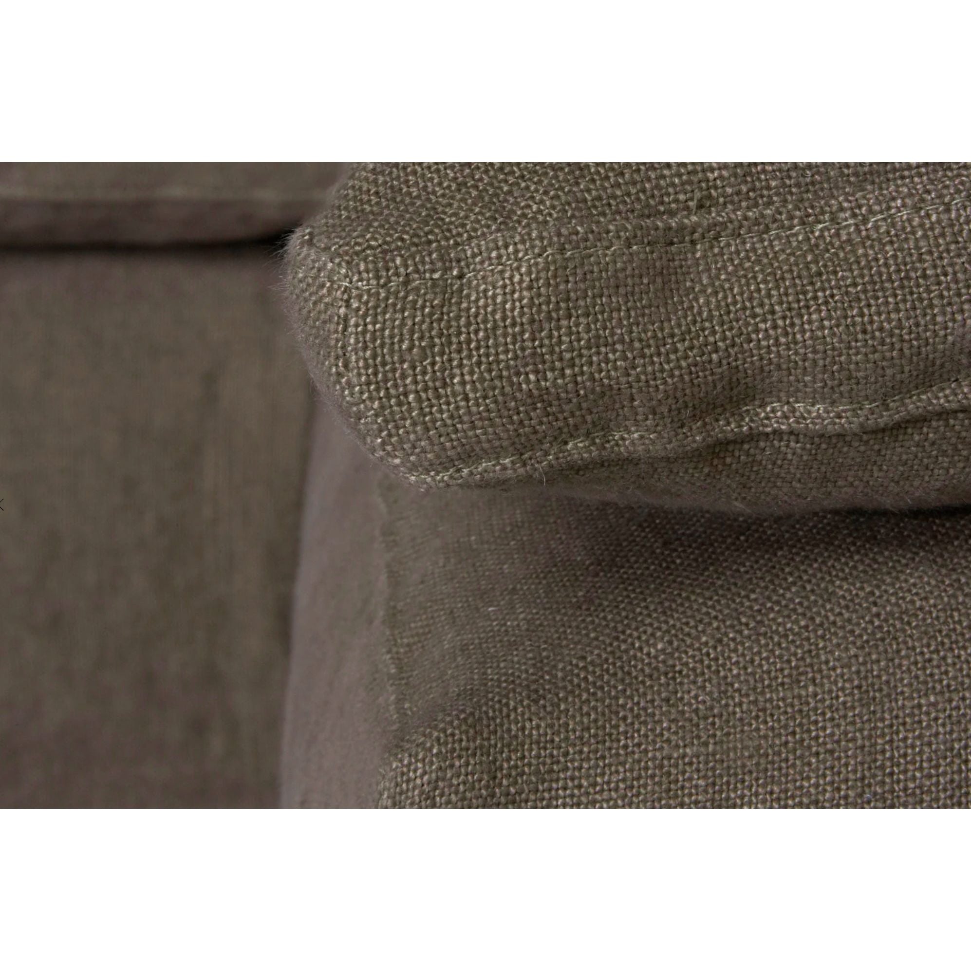 Featuring Donato Cafe Slipcovered Linen Sectional with Chaise by Cisco Brothers at Amethyst Home. Wind down from a long day in this comfortable, easy-care slipcovered Donato White Slipcovered Linen Sectional with Chaise. This casual, chic sectional will bring the whole family together for years to come.
Size: 139"w x 68"d x 32"hOverall Sitting Space: 118"w x. Amethyst Home provides interior design, new home construction design consulting, vintage area rugs, and lighting in the Seattle metro area.