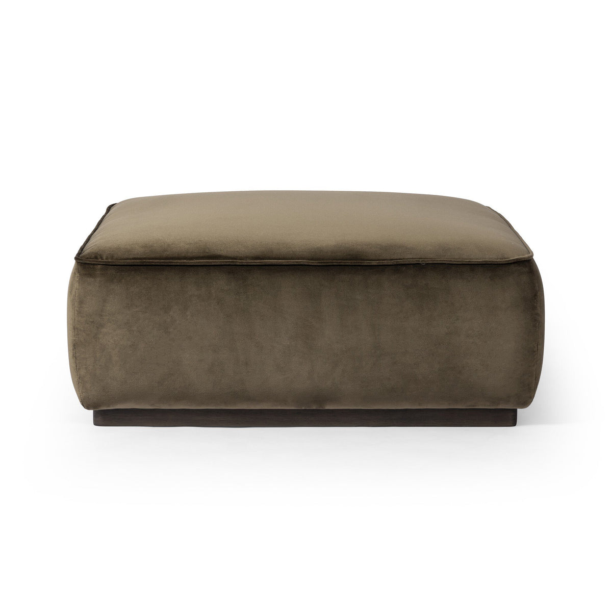 Sinclair Surrey Olive Square Ottoman