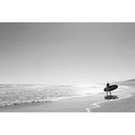 Featuring Surfer (Cape May, NJ) Art by Leftbank Art at Amethyst Home. Discover the beauty of Cape May, NJ with this stunning Surfer art piece. Expertly crafted, this piece captures the essence of the coast with its vibrant colors and intricate details. Perfect for any art lover or beach enthusiast, bring a piece of the shore into your home or office.
Glass Framed in BlackImage Siz. Amethyst Home provides interior design, new construction, custom furniture, and area rugs in the Charlotte metro area