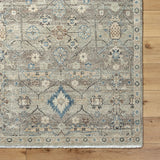 Featuring Anelka Hand-Knotted Rug by Surya at Amethyst Home. Indulge in luxury with the Anelka Hand-Knotted Rug. Skillfully crafted by hand, this exquisite rug brings an air of sophistication and elegance to any space. Made with the finest materials, it offers unparalleled softness and durability. Upgrade your home with this premium addition that transcends. Amethyst Home provides interior design, new home construction design consulting, vintage area rugs, and lighting in the Calabasas metro area.