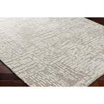 Featuring Tunus Aubrey Hand-Knotted Rug by Surya at Amethyst Home. Introducing the Tunus Aubrey rug, hand-knotted from 100% wool and woven into an abstract, geometric pattern. Featuring taupe and ivory colors, this stylish and warm rug brings modern sophistication to any space.
Hand-Knotted100% Wool
Clean spills immediately by blotting with a clean, dry sponge. Amethyst Home provides interior design, new home construction design consulting, vintage area rugs, and lighting in the Denver metro area.