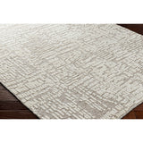 Featuring Tunus Aubrey Hand-Knotted Rug by Surya at Amethyst Home. Introducing the Tunus Aubrey rug, hand-knotted from 100% wool and woven into an abstract, geometric pattern. Featuring taupe and ivory colors, this stylish and warm rug brings modern sophistication to any space.
Hand-Knotted100% Wool
Clean spills immediately by blotting with a clean, dry sponge. Amethyst Home provides interior design, new home construction design consulting, vintage area rugs, and lighting in the Denver metro area.