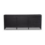 Featuring Sydney Black Cane 9 Drawer Dresser by Four Hands at Amethyst Home. Black-finished mango encases nine spacious drawers of woven black cane, for a textural, monochromatic look.Overall Dimensions: 86.00"w x 18.00"d x 34.00"hWeight : 235.67 lbsMaterials : Cane, Solid Mango. Amethyst Home provides interior design, new construction, custom furniture, and area rugs in the Charlotte metro area