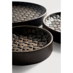 Featuring Tampa Board Set by Ethnicraft at Amethyst Home. Both functional and decorative, these boards will delicately accessorise your dining and kitchen space. Each piece is fully hand carved, carrying the works of our skilled artisans into your home.Weight : 2 lb Dimensions: 12 in W x 12 in L x 2 in H. Amethyst Home provides interior design, new construction, custom furniture, and area rugs in the Miami metro area