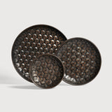 Featuring Tampa Board Set by Ethnicraft at Amethyst Home. Both functional and decorative, these boards will delicately accessorise your dining and kitchen space. Each piece is fully hand carved, carrying the works of our skilled artisans into your home.Weight : 2 lb Dimensions: 12 in W x 12 in L x 2 in H. Amethyst Home provides interior design, new construction, custom furniture, and area rugs in the Park City metro area