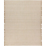 Featuring Tienne Bandera Rug by Jaipur Living at Amethyst Home. The Tienne Bandera draws inspiration from the natural world through rich texture and a wool, cotton, and jute make. Handloomed by artisans in India, these rugs exude a simple elegance suited for any modern home. The Bandera design?s cream and beige colorway provides a neutral, grounding ef. Amethyst Home provides interior design, new home construction design consulting, vintage area rugs, and lighting in the Salt Lake City metro area.