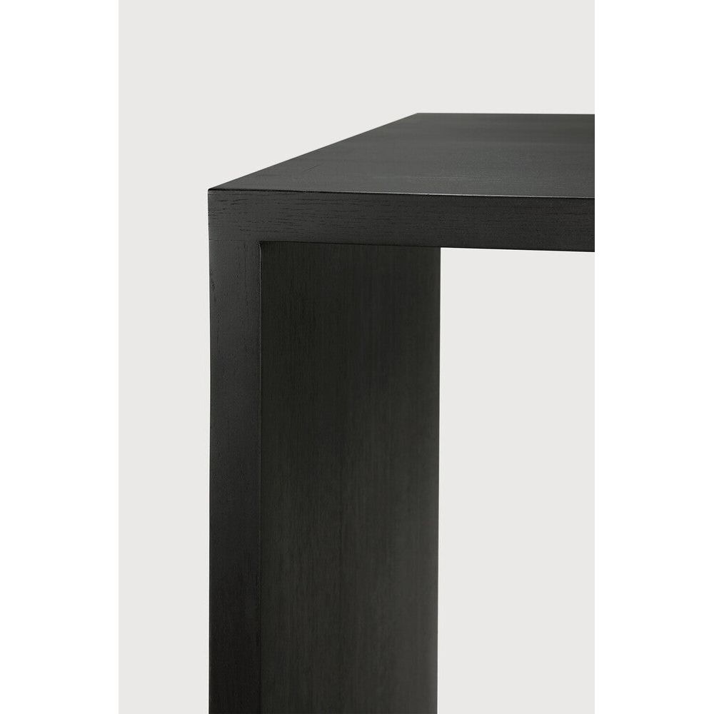 Featuring U Desk Oak Black by Ethnicraft at Amethyst Home. Solid and dependable, the U desk brings a sturdy simplicity to an office space with a touch of elegance. The simplicity of the design allows for plenty of room to spur creativity and personalization.Brushed : NoCollection : UColour : BlackFinish : VarnishedFloor Protector : YesMain Material : OakMax weight : 105 kgShape : Rec. Amethyst Home provides interior design, new construction, custom furniture, and area rugs in the Austin metro area