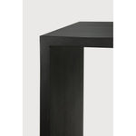 Featuring U Desk Oak Black by Ethnicraft at Amethyst Home. Solid and dependable, the U desk brings a sturdy simplicity to an office space with a touch of elegance. The simplicity of the design allows for plenty of room to spur creativity and personalization.Brushed : NoCollection : UColour : BlackFinish : VarnishedFloor Protector : YesMain Material : OakMax weight : 105 kgShape : Rec. Amethyst Home provides interior design, new construction, custom furniture, and area rugs in the Austin metro area