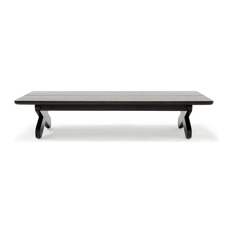 Pamplona 72" Rectangle Cross Coffee Table By Verellen