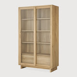 Featuring Wave Oak Cupboard by Ethnicraft at Amethyst Home. The subtle contours of the cabinet doors and the distinguished shape of the feet are what make the Wave collection so special. Made of solid wood, this storage cupboard’s doors and drawers have no handles and feature a soft closing mechanism.Weight : 256 lbs Dimensions: 18.5" W x 43.5" L x 72.5" H. Amethyst Home provides interior design, new construction, custom furniture, and area rugs in the Winter Garden metro area