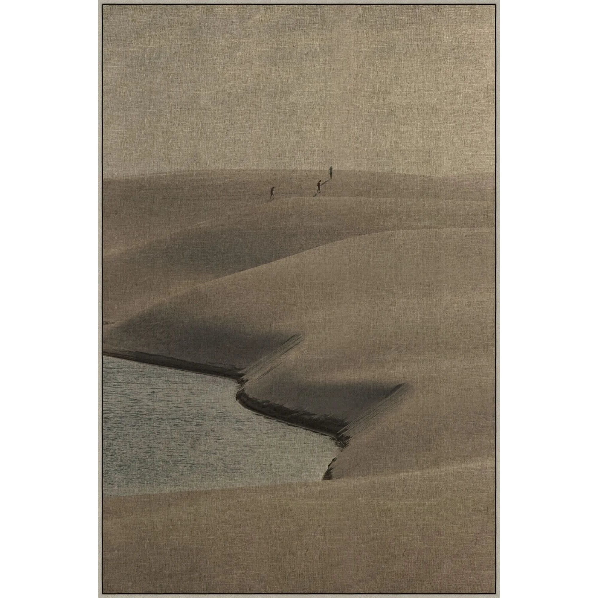 Featuring Sand Dunes 1 Art by Wendover Art at Amethyst Home. Experience the captivating beauty of the Sand Dunes 1 Art, featuring an ethereal desert scene delicately painted on luxurious linen. Transport yourself to a serene oasis with this sophisticated piece that adds a touch of elegance to any space.
Medium : LinenSize : 41"w x 61"hFramed as shown. Framed a. Amethyst Home provides interior design, new home construction design consulting, vintage area rugs, and lighting in the Dallas metro area.